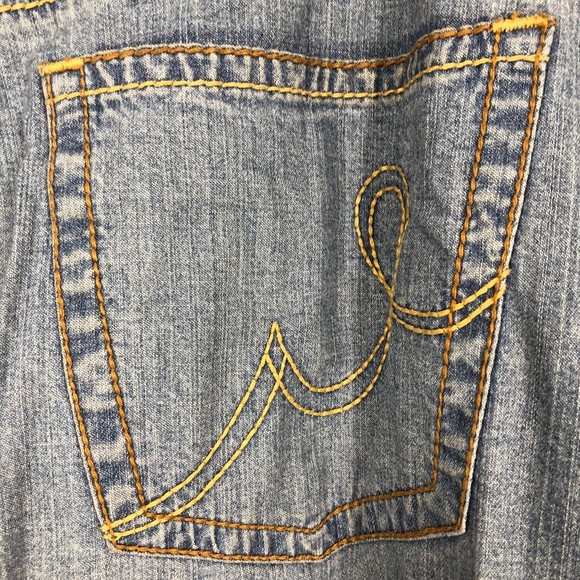 Vtg 1980s-90s Gitano Plus sz Maxi Skirt Denim Modest Church Spandex 22W - Picture 9 of 9